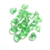 Crystal Chandelier Crystal Whole Price 2000pcs/Lotto 14mm Green Green Ottagonale con 2 fori per appesi Garlands Accessori