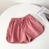 Active Shorts Women Simple Cotton Cozy Casual Home Yoga Beach Pants Female Sports Indoor Outdoor Wide Leg Bottoms 2023