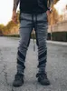 Мужские брюки мужские брюки с хип -хоп уличная одежда в тренажерном зале.