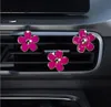 6 Small Daisies Car Air Outlet Parfym Clip Aromaterapi Clip Decoration bil Interiör Tillbehör Bilförsörjning Dekoration