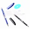 Ballpoint Pens 12pcs/box Luxury Erasable Pen Set 0.5mm Blue Black Ink Ballpoint Pen for School Supplies Student Writing Exam Stationery Pens 230815