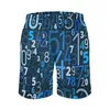 Shorts Shorts Summer Board Numeri di matema