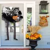 Other Event Party Supplies Halloween Funny Pumpkin Flower Ring Door Hanging Festival Horror Skeleton Decoration Props 230815