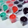 2ML 3ML 5ML 6 Cups/Strip Mini Pots Plastic Empty Paint Pigment Storage Container Anti-Leak Seal Palette Box with Lids Nylon Paint Brush Lnwu