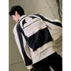 Jaquetas masculinas Designer de luxo Jaqueta de designer de luxo homens mulheres jaquetas de beisebol 3D bordado de lã patchwork casaco Varsity Jacket inverno mens parka casacos