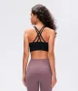 2023New Yoga -Outfit Luluwomens Kleidung Fitnessstudio Sport Fitness Top Frauen Sport Bra Crop Tube Unterwäsche Sportswear Outdoor Jogging Freizeitbras Designer