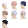 NIEUWE VROUWEN MUSLIM BINNEN HAJAB CAPS ISLAMISCHE ONDERSTEKBAAT Bonnet Stretch Hoofdband Turban Chemo Hat Instant Head Wrap Turbante Mujer