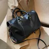 Duffel Väskor 2022 Designväskor Luxury Women's Leather Bag Travel Handväska axelväska Maletas de Viaje J230815