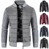 Herrtröjor 2023 Casual Polyester Thick Winter Men Cardigan Coat Kläder stickad tröja MAN KLÄDER MENS 8820