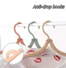 Hangers 5PC Folding Portable Outdoor Non-slip Hanger Travel Cloth Clothespin Towel Sock Storage Closet Organizer