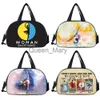 Duffel Bags Rhythmic Gymnastics Ballet Dancer Travel Duffle Bags Элегантные женщины сумочка.