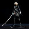28cm Nier Automata 2B Model Action Figur Collectible Anime -figurer Figur Staty Collectible Doll Decoration Toy Gift T230815