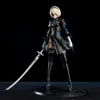 28cm nier automata 2bモデルアクション図形の収集可能なアニメフィギュア図形像コレクティブルドールデコレーショントイギフトT230815