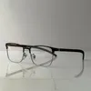 Montatura per occhiali da donna Occhiali da vista da uomo Montature in titanio Lenti da vista disponibili Occhiali da sole personalizzati Occhiali da sole quadrati