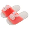 Pantuflas da pantora 2023 Scarpa per bambini per bambini per le scarpe da ragazza di cotone di coniglio Scarpe da ragazza Slifori peluche Scarpe per bambini R230815