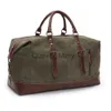 Duffel Bags Originele canvas lederen mannen Travelzakken dragen Bagagetassen Men Duffel Bags Travel Tote grote weekendtas Overnachting J230815