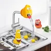 Halloween Toys Anime Larva Faucet Antisplash Cute Insects Yellow Red Worm Toy Toilet Kitchen Cartoon Tap Water Flower Shower 230815