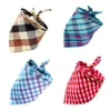 Dog Apparel 30 50pcs Plaid Bandana Lot For Small Large Dogs Things And Bows Pet Products Washable Bulk Bandanas 230814