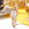 Womens Watch Watches High Quality Business Oval Small Plate Light Luxury Fashion Waterproof Armband Quartz 20mm Watch