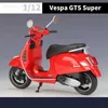 WELLY 1 12 Vespa GTS Super 2020 Motorcycles Simulation Alloy Motorcycle Model Collection Toy Car Kid Gift T230815