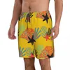 Heren shorts Snel droge zomerheren strandbord briefs voor man zwembroek zwemmen strandkleding zeester en zeewier