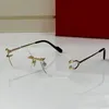 メンズメンズグラディエントサングラスグラスラグジュアリーエイグラス眼鏡ファッションシンプルCT0286S CT0092Oリムレスアイウェアサングラスデザイナー女性処方メガネ