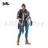 Military Figures JOYTOY 1/18 3.75inches Action Figure 3PCS/SET Awakening Luoning Masan Tiezha Anime Collection Military Model Toy 230814