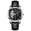 Armbandsur Sdotter Uthai M4 Men Mechanical Watch Day and Night Switching Luminous Hela Automatic Hollowed Out Multi Dial