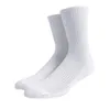 Men's Socks 1 Pair Thickened Men Women Towel Bottoms White Sports Loop Waist Pure Black Running Cotton