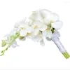 Bröllopsblommor brud buketter vattenfall bukett konstgjorda vintage blommor calla lily äktenskap levererar ramos de flores para novias