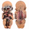 Nieuwe items Halloween Horror Baby Corpse Handmade Doll Crafts Resin ornamenten Halloween Haunted Doll Ghost Zombie Baby Decor J230815