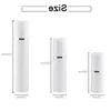 15 30 50ML Empty refillable white high-grade airless vacuum pump bottle Plastic cream lotion Container Tube Travel Size Ctwsm