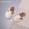 Slipper CCTWINS Kids Shoes Autumn Fashion Girls Fur Casual Slippers Children Soft Light Home Shoe Toddler Beach Brand SD043 230815