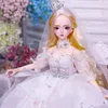 Lalki DBS Dream Fairy Doll 13 BJD Wysoko spersonalizowany mechaniczny korpus złącza z makijażem 62 cm Girls SD 230814