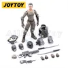 Military Figures JOYTOY 118 Action Figure 3PCSSET Dark Source Characters Trio Anime Collection Military Model 230814