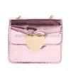 Cross Body Small Bag Women's Trend Love Lacquer Leather Small Square Bag Fashion Chain One Shoulder Crossbody Bag Versatile Mini Lipstick Bagstylishhandbagsstore