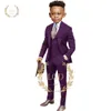 Suits Handcrafted Boy S 3 -styckesdräkt Set Elegance för bröllopsfester och speciella tillfällen 230814