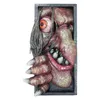 Novelty Items 3D Monster Booknook Sculpture Ornament Resin Book Holder Decor Horror Peeping on The Bookshelf Monsters Desktop Bookend Statues J230815