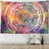 Tapestries kleurrijke sterrenhemel sky tapijtwand hangende stijl kunst huisdecor r230815