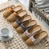 Slipper slippers women's home rattan weaving office slip floor straw mat Baotou sandals men's and women's slippers