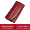 Wallets Genuine Leather Wallet Women With Pocket Long Fashion Purse Cell Designer Bag Blocking Card Holder Lady Luxury Clutch