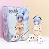 Action Toy Figures 14cm Game Figure Cow Swimwear Ganyu Sitt Position Genshin Impact Decoration Anime Project Model Dolls Toy Gift Collect Boxed 230814