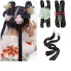 Hair Accessories Flower Hanfu Headdress Design Sweet Fluffy Bun Wig Claw Chinese Style Hairpin Styling Tools