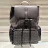 2023-Designer Backpack Luxury tassen merk dubbele schouderbanden rugzakken dames portemonnee echte lederen tassen dame buiten stampje plaid duffle bagage