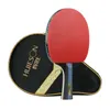 Table Tennis Raquets Huieson 4/5/6 Stars Table Tennis Rackets Double Pimples-in Rubber Profession Training Powerful Ping Pong Paddle Bat With Bag 230815