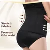 Kvinnors shapers Kvinnor Body Shapewear Slimming M L XL XXL Black Belly Band Shaping Corset Postpartum Flat 230815