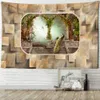 Tapestries Wall Landscape Tapestry Wall Mount Style Room Bedroom Home Decor