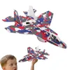 Flugzeugmodle Electric Flugzeug Spielzeug USB-wiederaufladbare Segelflugzeuge für Kids Electric Fly Model Flugzeug mit Spinnfunktion Geschenken für 7-14 230815