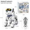 Electricrc Animals Funny RC Robot Electronic Dog Stunt Command Programmumm Touchsense Music Song for Children's Toys 230814