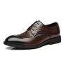 Chaussures habillées Hommes Cuir Invisible Augmenté 8cm Derby Mariage Business Respirabilité Modèle Homme 230815